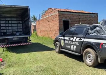 POLÍCIA CIVIL RECUPERA CARGA DE EVA EM RESIDÊNCIA NO MUNICÍPIO DE NOSSA SENHORA DO SOCORRO